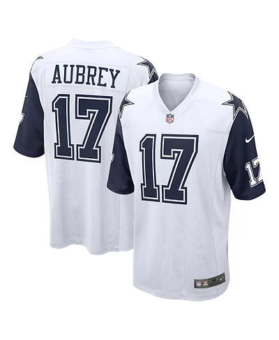 Nike Men's Brandon Aubrey White Dallas Cowboys Game Jersey