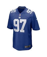 Nike Men's Dexter Lawrence Ii Royal New York Giants Team Game Player Jersey