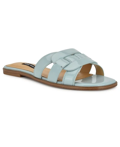 Nine West Women's Glorie Casual Flat Sandals