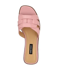 Nine West Women's Glorie Casual Flat Sandals