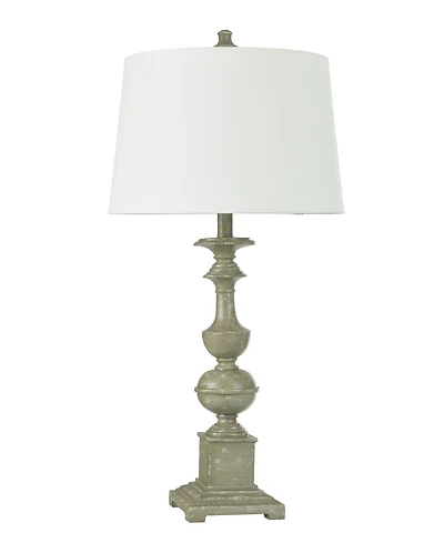 StyleCraft Home Collection 31" Metal Cromwell Traditional Baluster Table Lamp