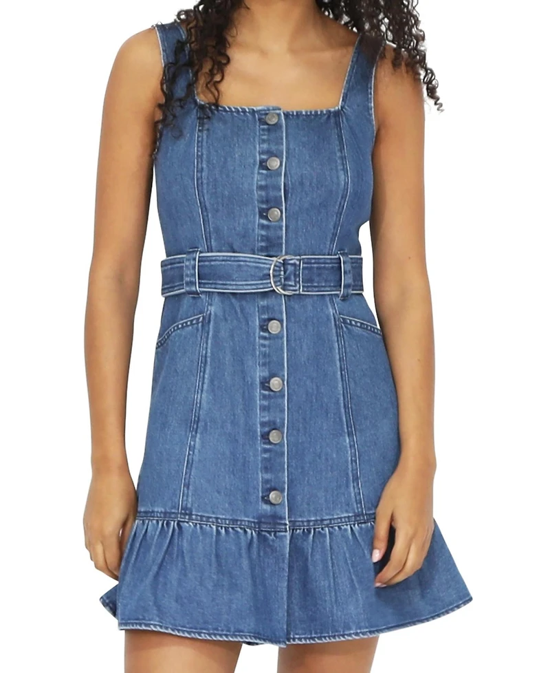 Belle & Bloom Reunite Denim Mini Dress