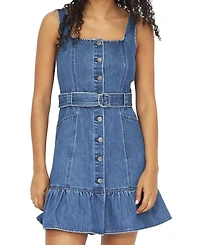 Belle & Bloom Reunite Denim Mini Dress