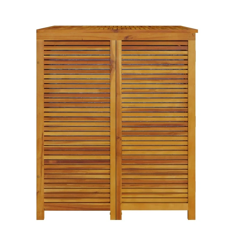 vidaXL Patio Storage Box 27.6"x34.3"x40.9" Solid Wood Acacia