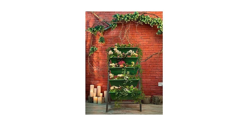 Slickblue 5 Tier Vertical Garden Indoor/Outdoor Elevated Planter