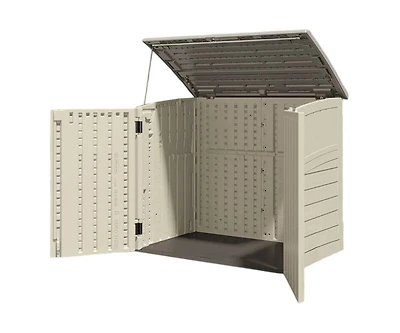 Slickblue Outdoor Heavy Duty Plastic Garbage Bin Trash Can Storage Shed