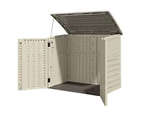 Slickblue Outdoor Heavy Duty Plastic Garbage Bin Trash Can Storage Shed