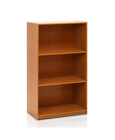 3-Shelf Bookcase – Compact Storage and Display Shelf for Living Room, Office, or Bedroom