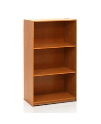 3-Shelf Bookcase – Compact Storage and Display Shelf for Living Room, Office, or Bedroom