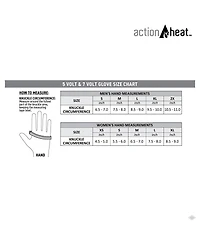 ActionHeat 7V Everyday Battery Heated Gloves - Women's Black Xl
