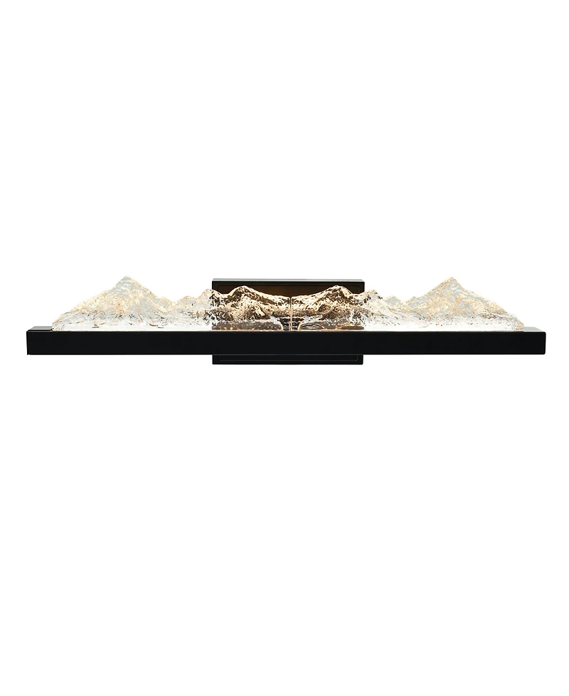 Cwi Lighting 5" Metal Himalayas Integrated Led Vanity Light
