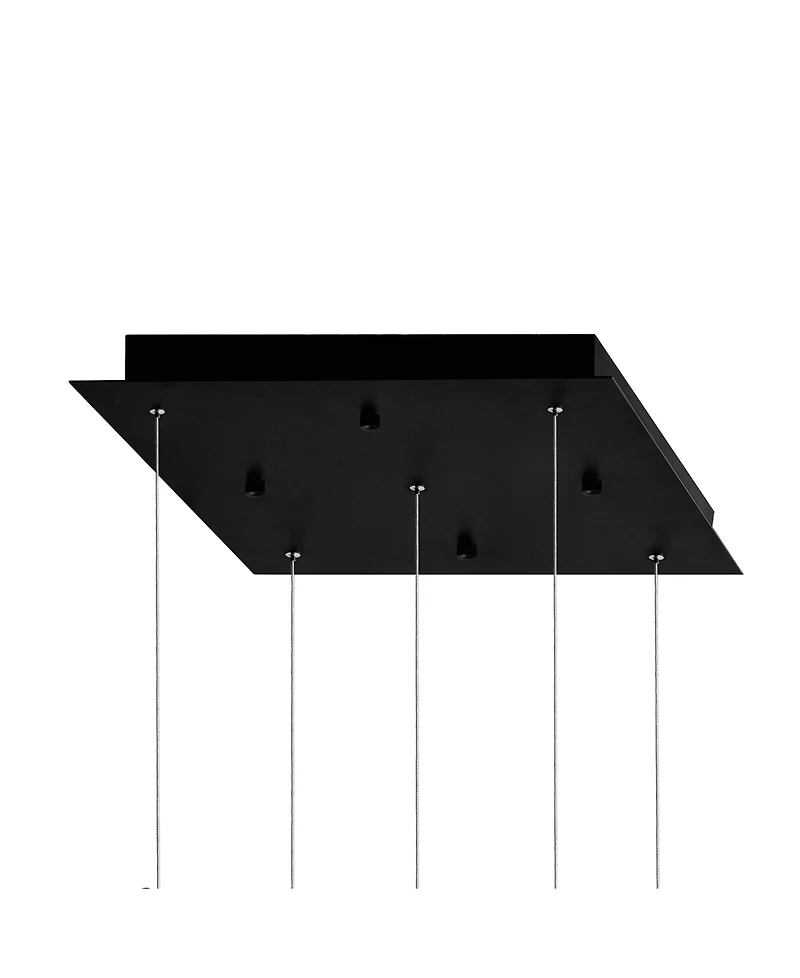 Cwi Lighting 16" Metal Greta Integrated Led Mini Pendant
