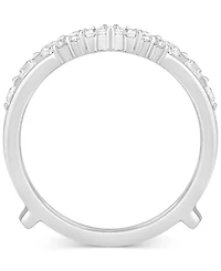 Diamond Chevron Ring Guard Enhancer (5/8 ct. t.w.) in 14k White Gold