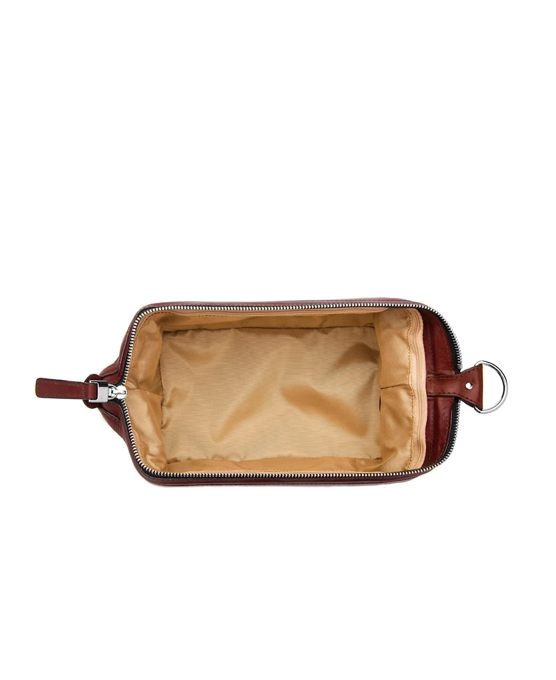 Bosca Men's Old Leather Collection - 10" Zipper Utility Kit