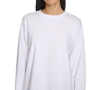 Calvin Klein Performance Women's Long-Sleeve Crewneck T-Shirt