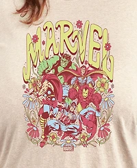 Hybrid Apparel Plus Marvel The Avengers Graphic Crew Neck Tee