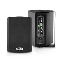 Pyle 5.25” Bluetooth Wireless Wall Mountable Speaker System with 2-Way Full Range Stereo Sound, 300W Rms