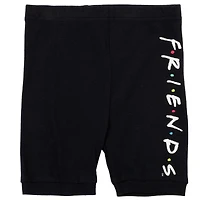 Friends Girls Pajama Shirt and Shorts Sleep Set