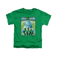 Green Lantern Baby-Girls Gl Cover Short Sleeve Toddler Tee / T-Shirt