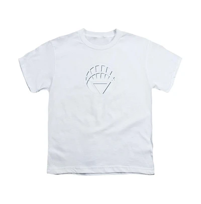 Green Lantern Boys White Logo Short Sleeve Tee / T-Shirt