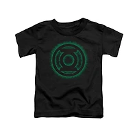 Green Lantern Baby-Girls Flame Logo Short Sleeve Toddler Tee / T-Shirt