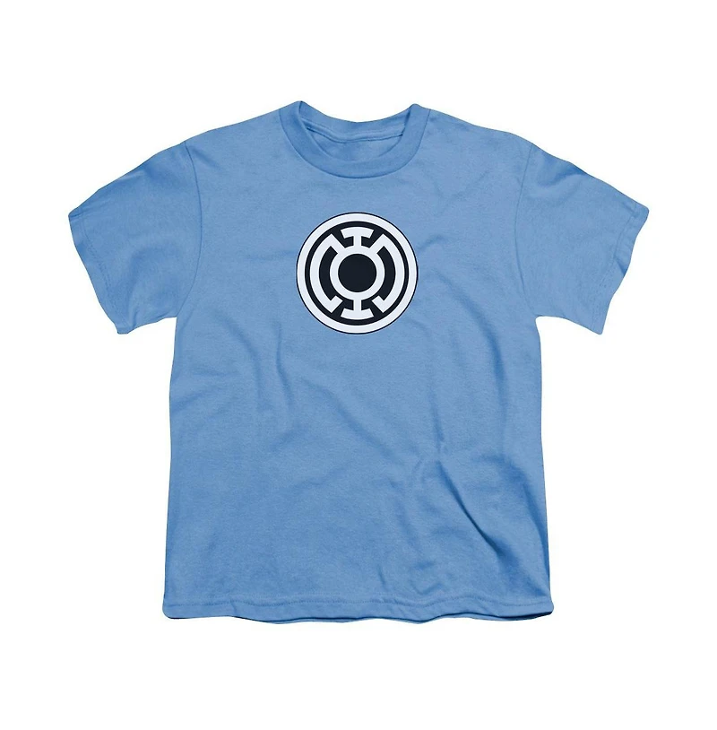 Green Lantern Boys Blue Logo Short Sleeve Tee / T-Shirt
