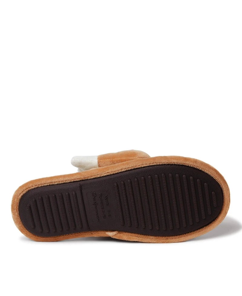 Dearfoams Men's Carson Holiday Thanksgiving Turkey Scuff Slipper