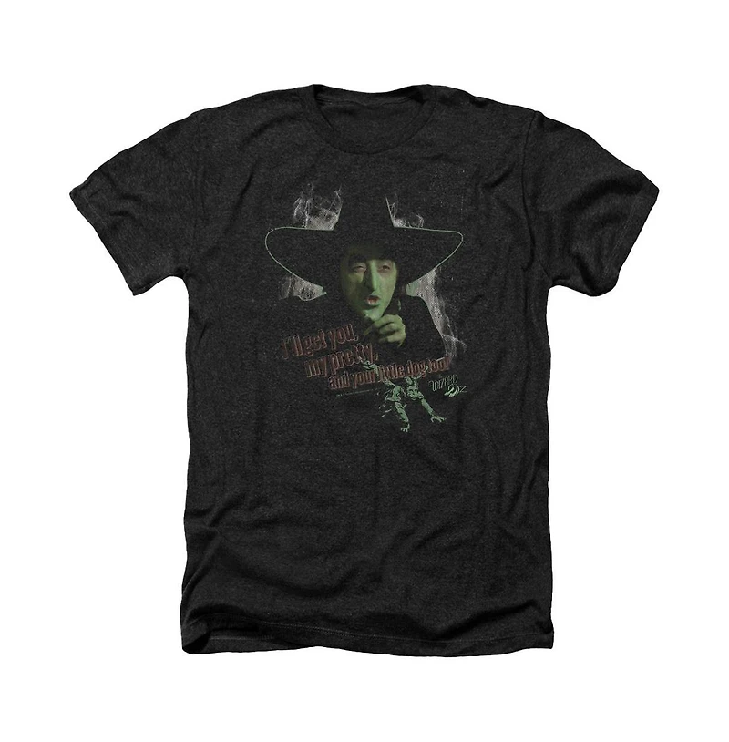 Wizard Of Oz Mens And Your Little Dog Too Adult Heather Tee / T-Shirt