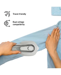 Pursonic Travel Laundry Essentials Set: Garment Steamer, Mini Iron, Eco-Friendly Laundry Sheets, and Wool Dryer Balls