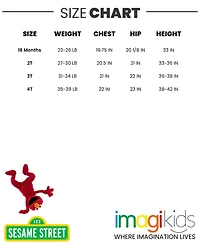 Sesame Street Baby Girls Elmo One Piece Bathing Suit Dress