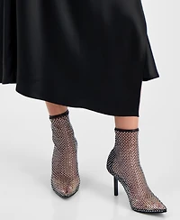 I.n.c. International Concepts Women's Edrice Mesh Booties, Created for Macy's