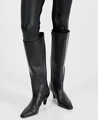 I.n.c. International Concepts Women's Sameya Mid-Heel Knee High Boots, Created for Macy's