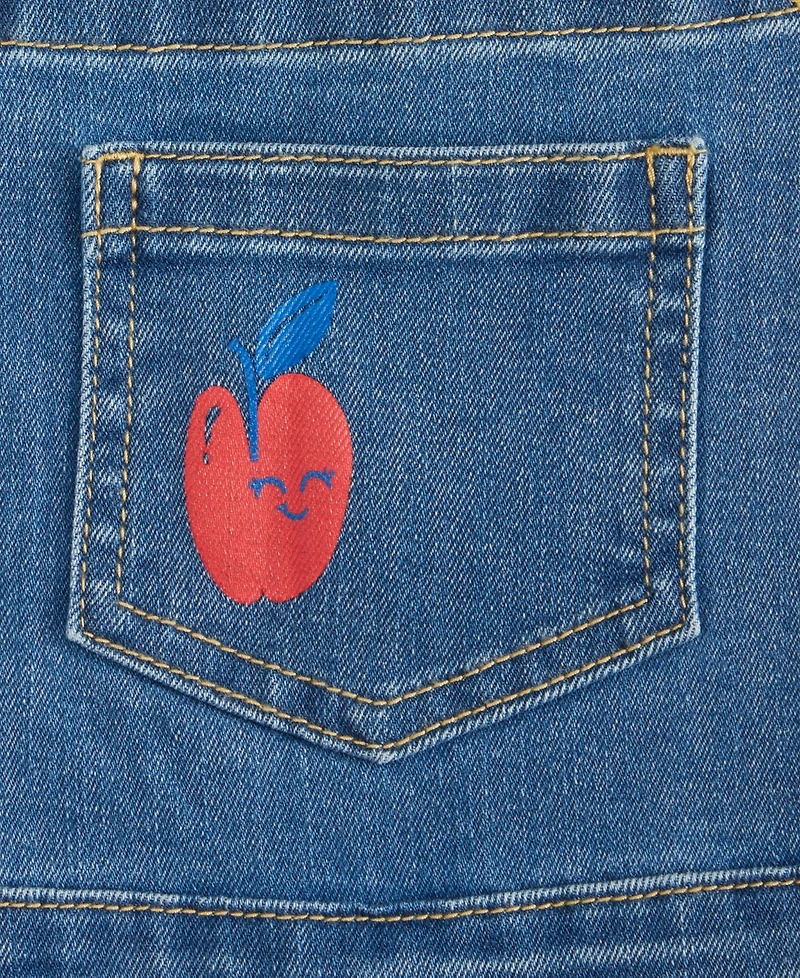 Epic Threads Toddler Girls Tally Denim Shortall, Exclusively at Macy's