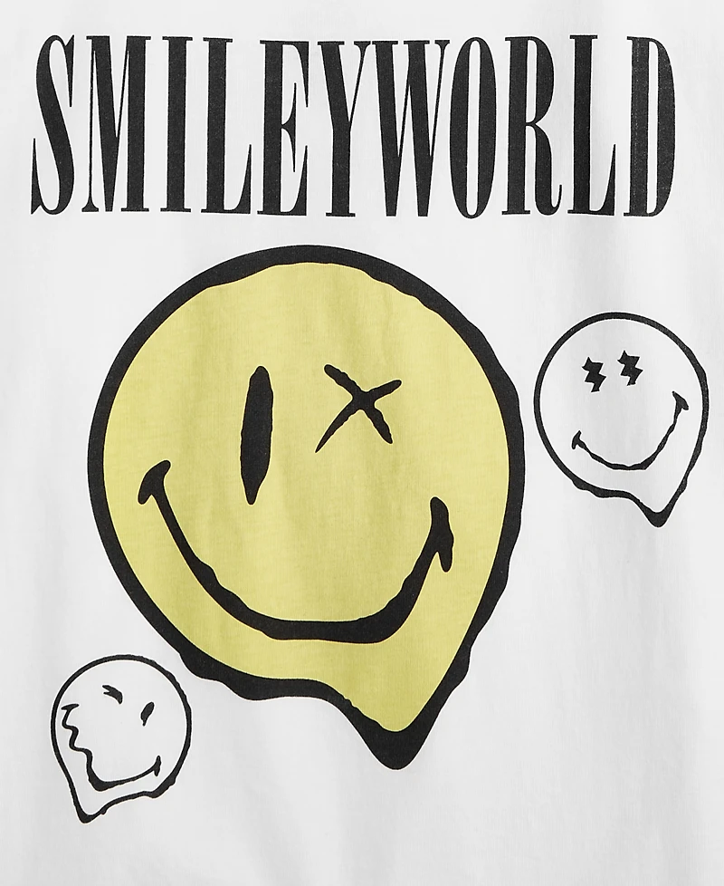 Grayson Threads Kids, The Label Big Boys Smiley T-Shirt