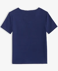 Epic Threads Little & Big Girls Ruched V-Neck Top, Exclusively at Macy's