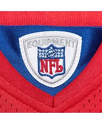 Mitchell & Ness Men's Eli Manning Red New York Giants 2004 Authentic Throwback Retired Player Jersey