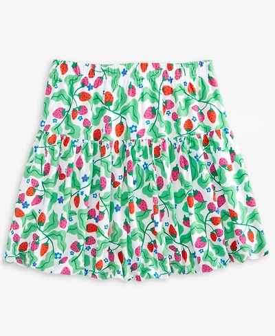 Big Girl Berry-Print Bubble Hem Skirt, Exclusively at Macy's