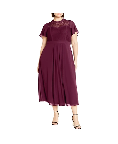 Plus Lace Niki Dress