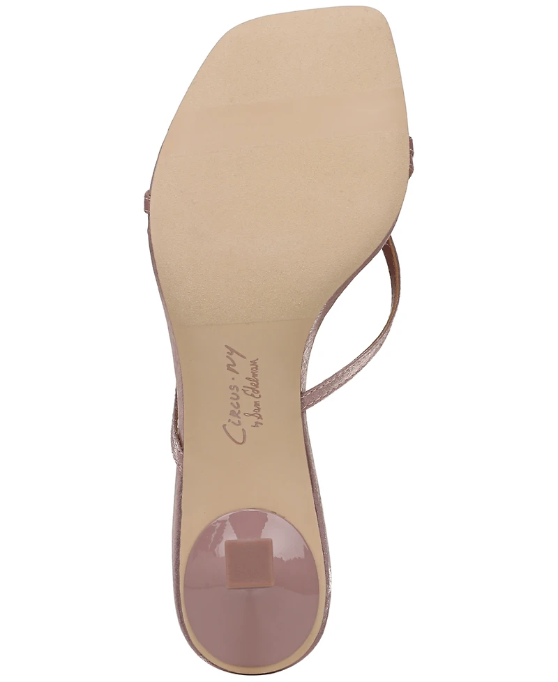 Circus Ny by Sam Edelman Juliet Strappy Kitten-Heel Dress Sandals