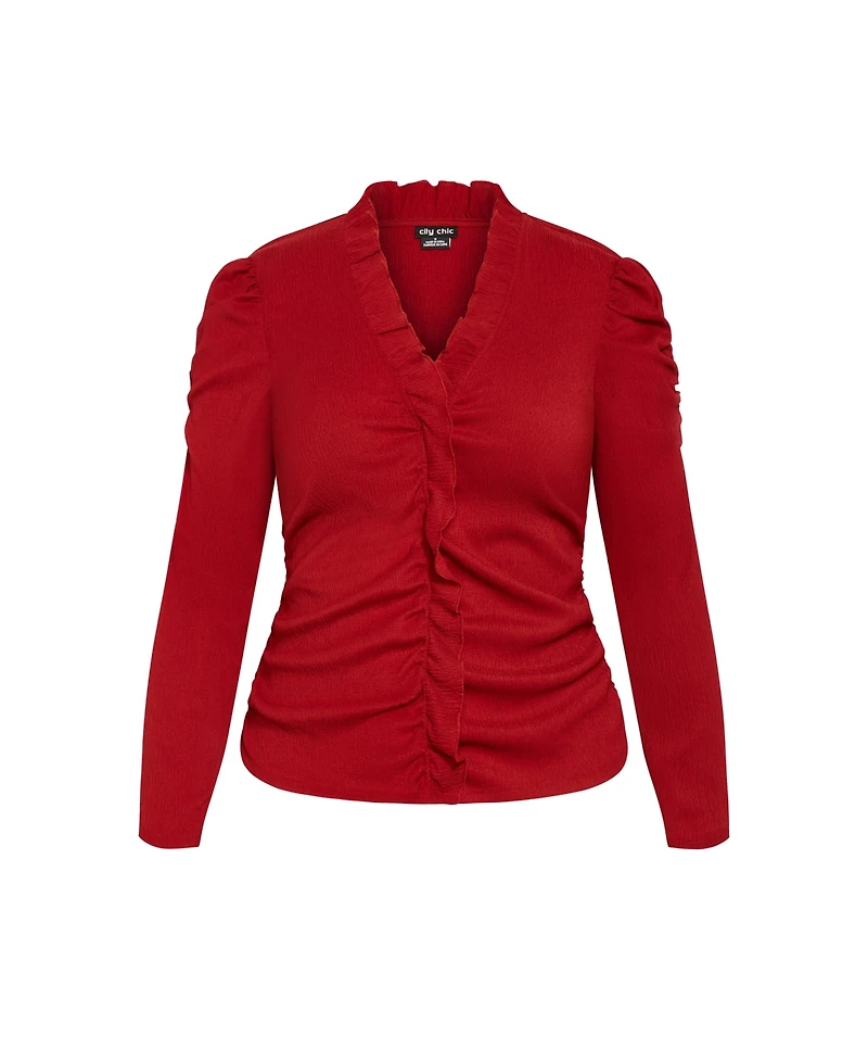 City Chic Plus Anika Top