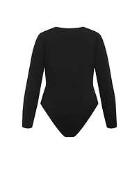 City Chic Plus Amelila Pleat Bodysuit