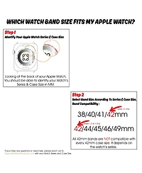 Waloo Classic Leather Band For Apple Watch