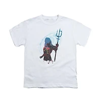 Aquaman Movie Boys Silhouette Short Sleeve Tee / T-Shirt