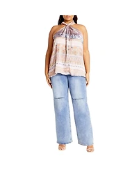 City Chic Plus Size Nile Top