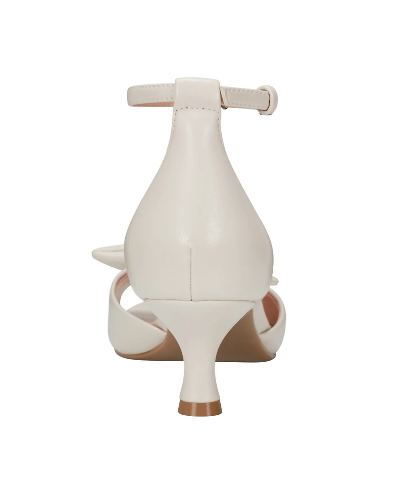 Bandolino Women's Andora Bow Kitten Heel Sandals