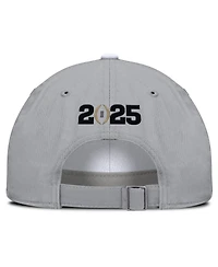 Nike Men's and Women's White/Gray Clemson Tigers 2024 College Football Playoff Club Adjustable Hat