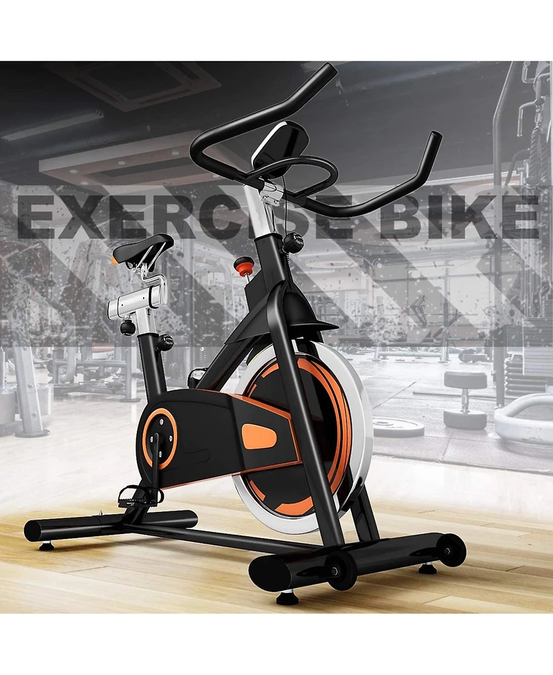 Gymax Cardio Fitness Cycling Exercise Bike Gym Workout Stationary Bicycle