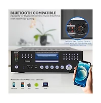 Pyle Bluetooth Home Theater Amplifier Receiver - Audio/Video Receiver System with Cd/Dvd Player, Am/Fm Radio, MP3/Usb Reader (3000W Max)