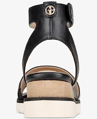 Giani Bernini Women's Constancia Ankle Strap Wedge Sandals, Created for Macy's