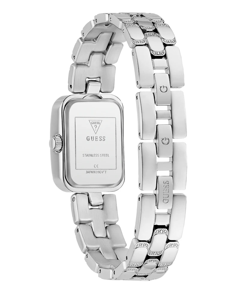 Guess Women's Analog Silver Tone Steel Watch, 22mm
